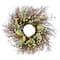 24" Spring White & Cream Forsythia Wreath